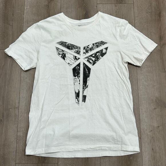 Nike Kobe Bryant Los Angeles Lakers Memorial Statue Unveil Tee T Shirt Size L B4 - Picture 1 of 5